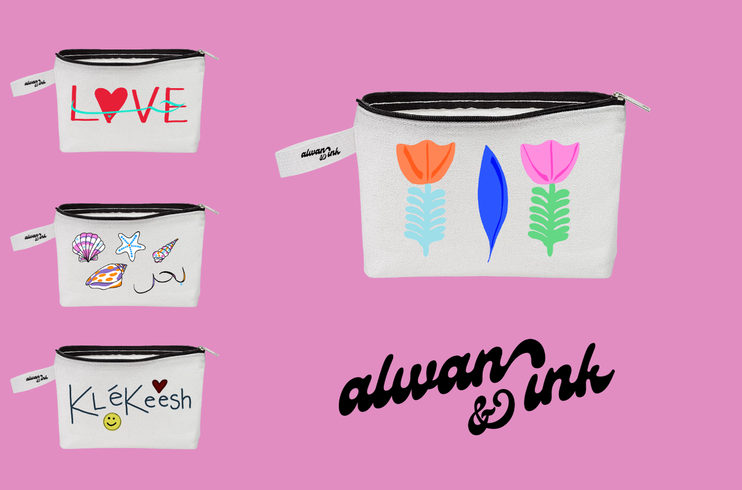 Colourful Bloom Pouch